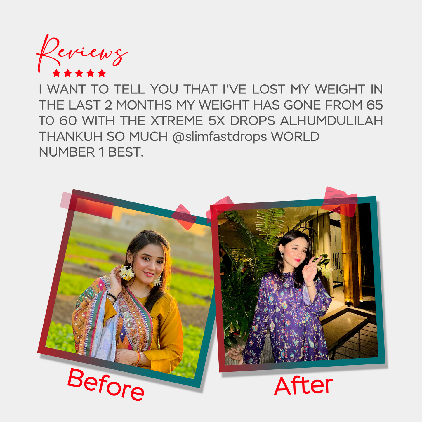 SLIM FAST DROPS XTREME